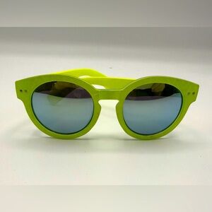 SOJOS Round Yellow Vintage Style Sunglasses